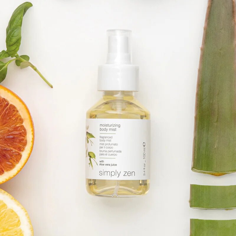 Simply Zen Sensorials Moisturizing Body Mist хидратираща мъгла за тяло алое вера 100 мл.