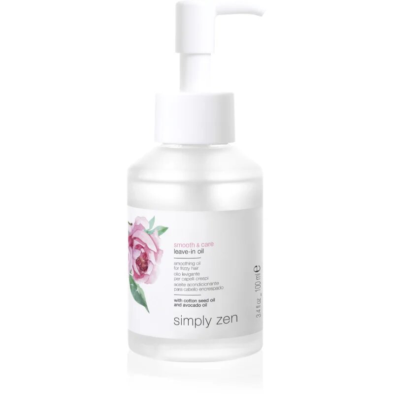 Simply Zen Smooth & Care Leave-in Oil изглаждащо олио против цъфтене 100 мл.