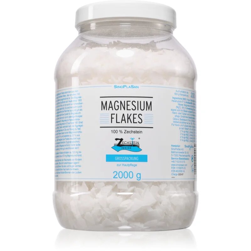 SinoPlaSan Magnesium-Flakes 100% Zechstein магнезий за вана 2000 гр.