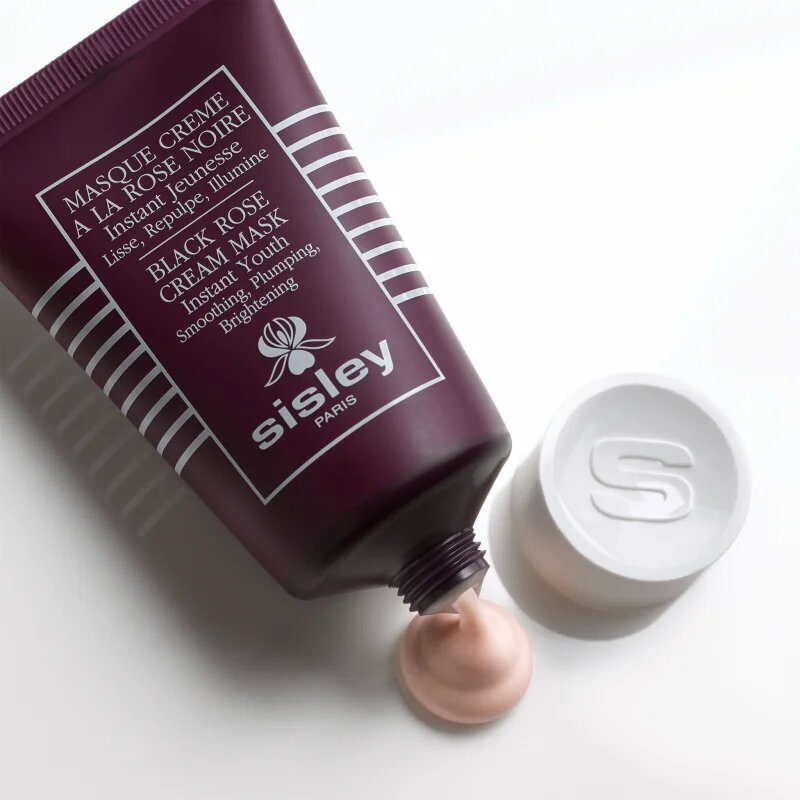 Sisley Black Rose Cream Mask кремообразна маска намаляваща признаците на стареене за интензивна хидратация 60 мл.