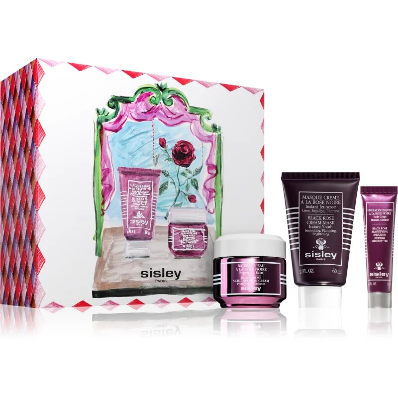 Sisley Black Rose Duo Luke Edward Hall Gift Set подаръчен комплект за подмладяване на кожата на лицето