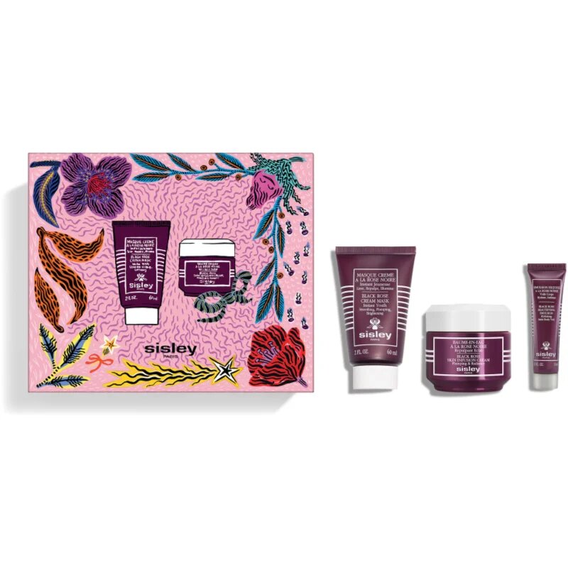 Sisley Black Rose Gift Set by Marie-Victoire de Bascher подаръчен комплект за сияен вид на кожата лимитирана версия