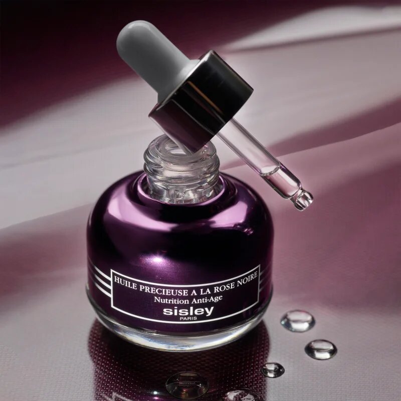 Sisley Black Rose Precious Face Oil подхранващо масло за лице с ревитализиращ ефект против бръчки 25 мл.