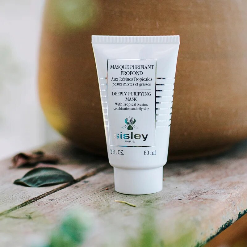 Sisley Deeply Purifying Mask With Tropical Resins дълбоко почистваща маска за смесена и мазна кожа 60 мл.
