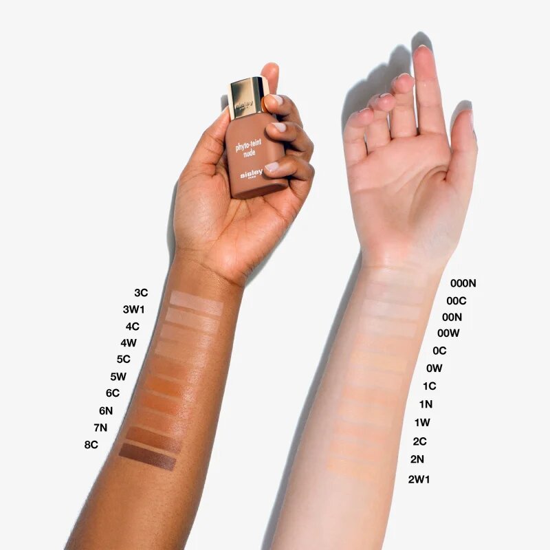 Sisley Phyto-Teint Nude озаряващ и хидратиращ фон дьо тен за естествен вид цвят 0C Vanilla 30 мл.