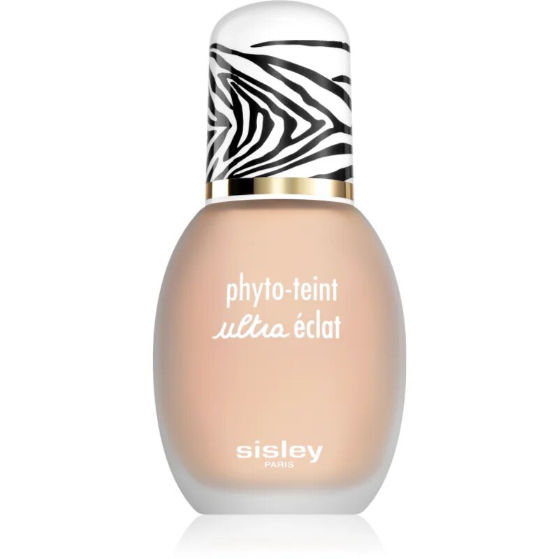 Sisley Phyto-Teint Ultra Eclat дълготраен течен фон дьо тен за озаряване на лицето цвят 0C (0+) Vanilla 30 мл.