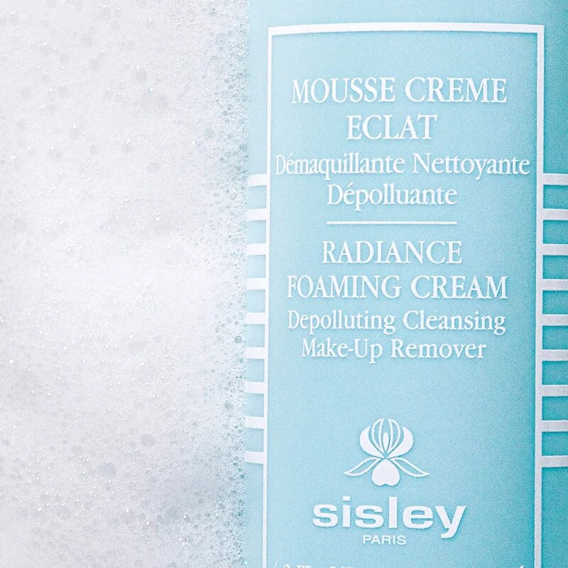 Sisley Radiance Foaming Cream пяна за почистване и премахване на грим 2 в 1 125 мл.