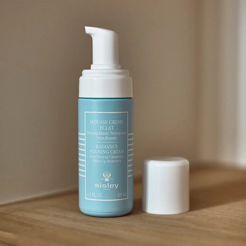 Sisley Radiance Foaming Cream пяна за почистване и премахване на грим 2 в 1 125 мл.