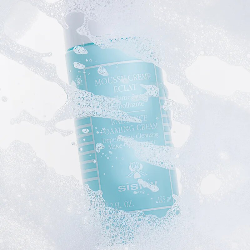 Sisley Radiance Foaming Cream пяна за почистване и премахване на грим 2 в 1 125 мл.