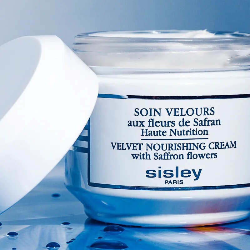 Sisley Velvet Nourishing Cream with Saffron Flowers хидратиращ крем за суха до чувствителна кожа 50 мл.