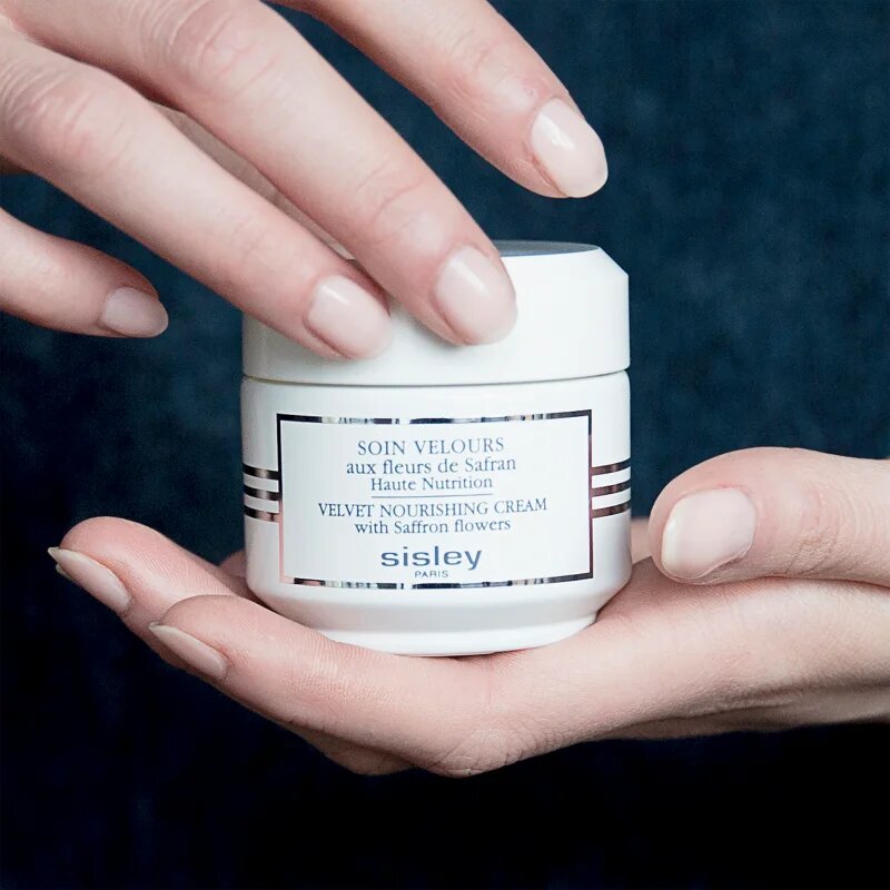 Sisley Velvet Nourishing Cream with Saffron Flowers хидратиращ крем за суха до чувствителна кожа 50 мл.