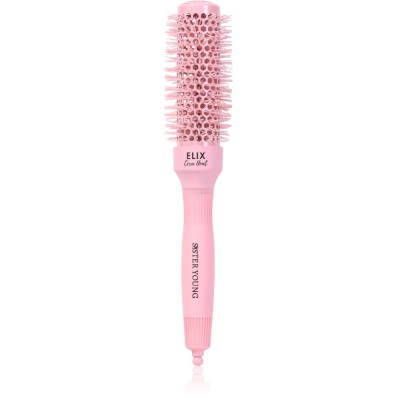 Sister Young ELIX Round Brush Cera Heat Pink кръгла четка за коса 32mm 1 бр.