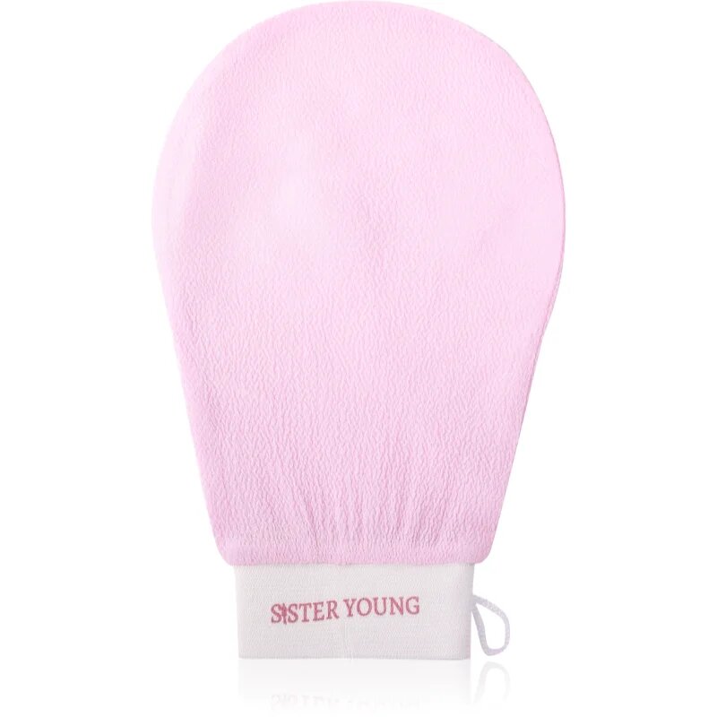Sister Young NOVA Exfoliating Glove пилинг ръкавица за тяло Pink 1 капс.