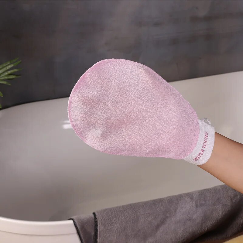 Sister Young NOVA Exfoliating Glove пилинг ръкавица за тяло Pink 1 капс.