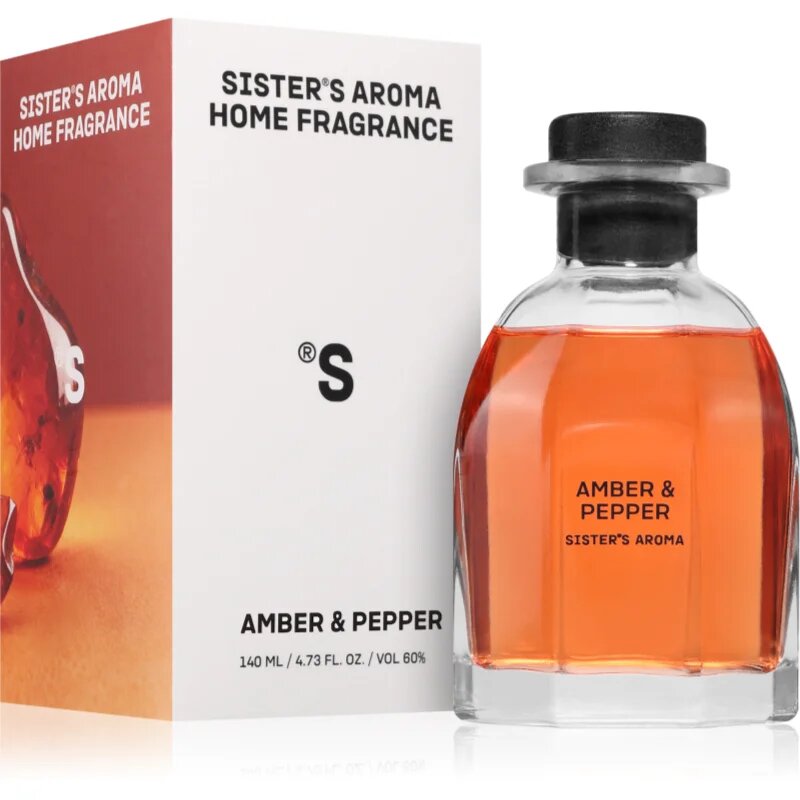 Sister's Aroma Home Fragrance Amber and Pepper арома-дифузер 140 мл.