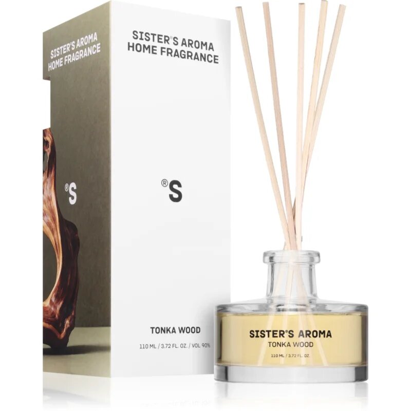 Sister's Aroma Home Fragrance Tonka Wood арома-дифузер 110 мл.