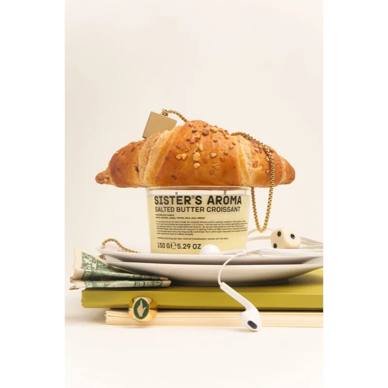 Sister's Aroma Salted Butter Croissant ароматна свещ 150 гр.