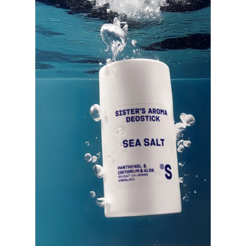 Sister's Aroma Sea Salt Deostick дезодорант стик против миризма и изпотяване 50 гр.