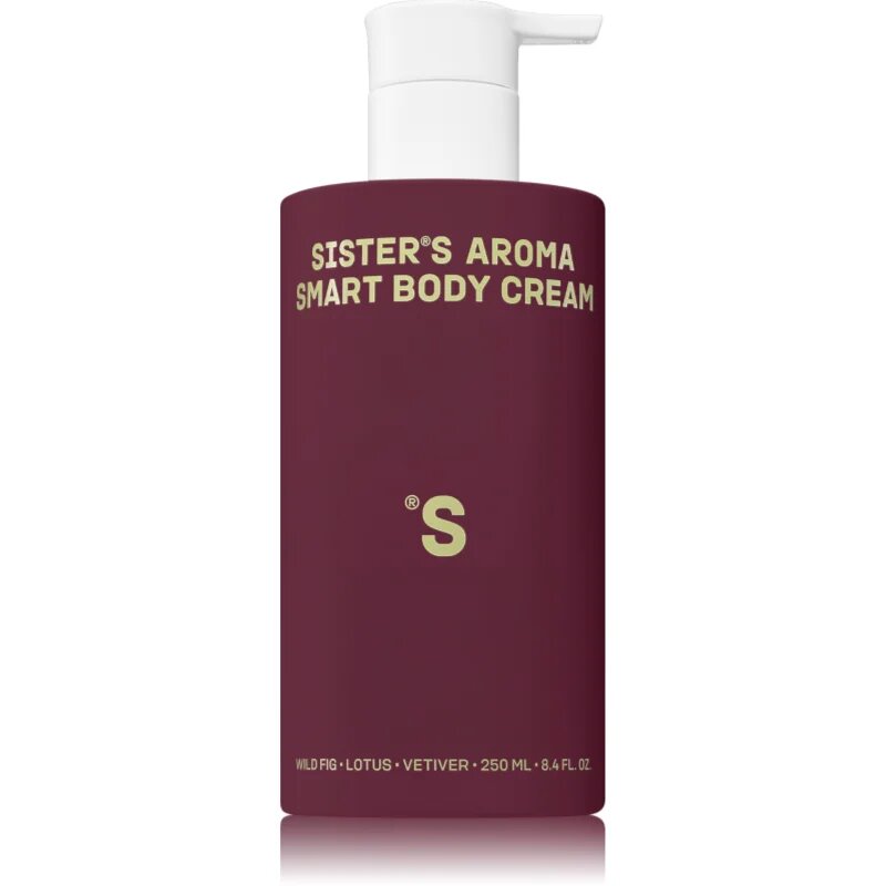 Sister's Aroma Smart Body Cream Fig крем за тяло с хидратиращ ефект 250 мл.