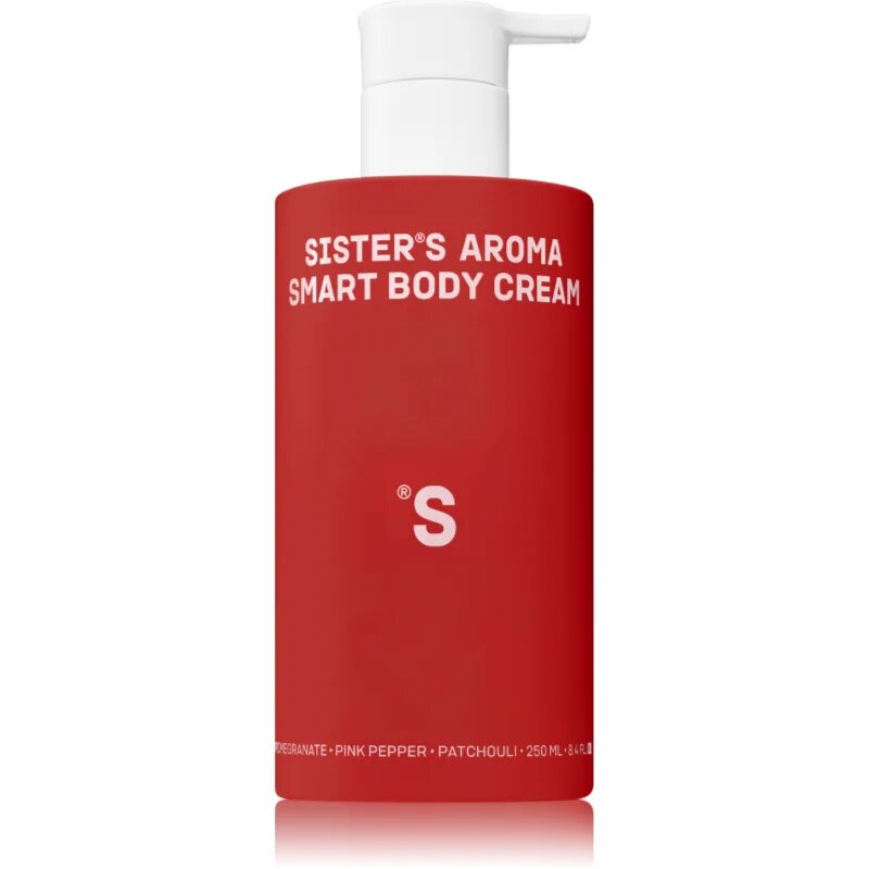 Sister's Aroma Smart Body Cream Pomegranate крем за тяло с хидратиращ ефект 250 мл.