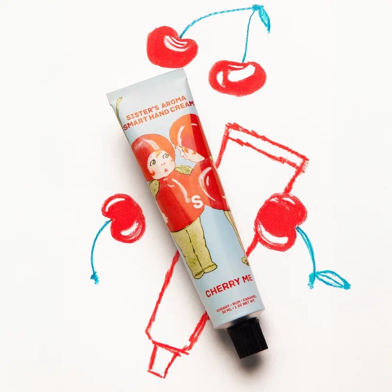 Sister's Aroma Smart Hand Cream Cherry Me подхранващ крем за ръце за жени 30 мл.