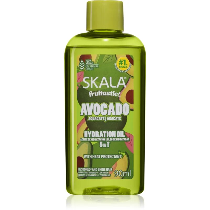 Skala Avocado хидратиращо олио за всички видове коса 90 мл.