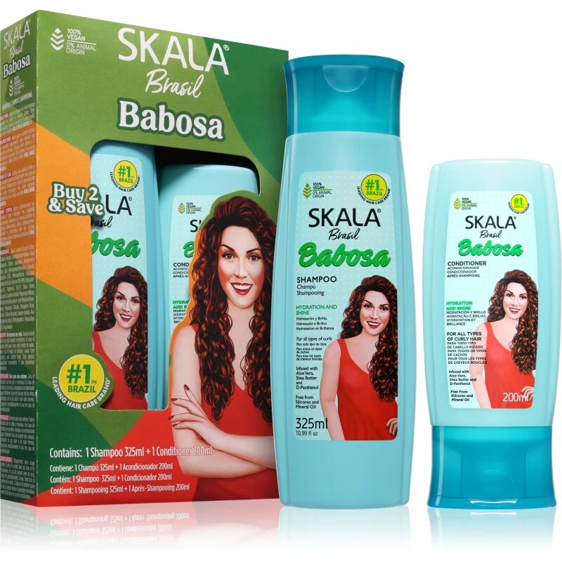 Skala Babosa комплект за подхранване и хидратация за суха коса