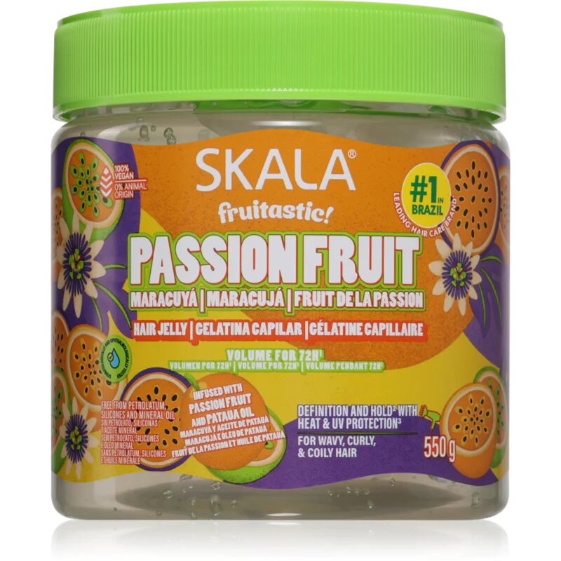 Skala Passion Fruit гел за коса за къдрава коса 550 мл.