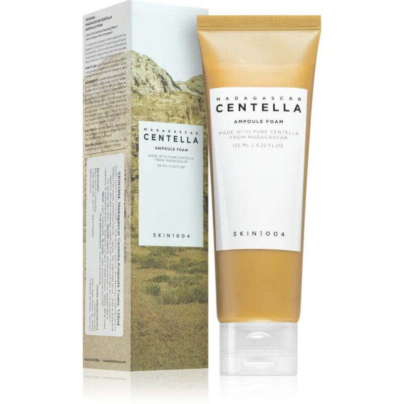 SKIN1004 Madagascar Centella Ampoule Foam почистваща пяна-крем за чувствителна кожа на лицето 125 мл.