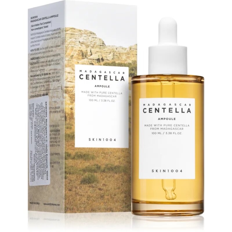 SKIN1004 Madagascar Centella Ampoule хидратиращ серум за успокояване и подсилване на чувствителната кожа 55 мл.