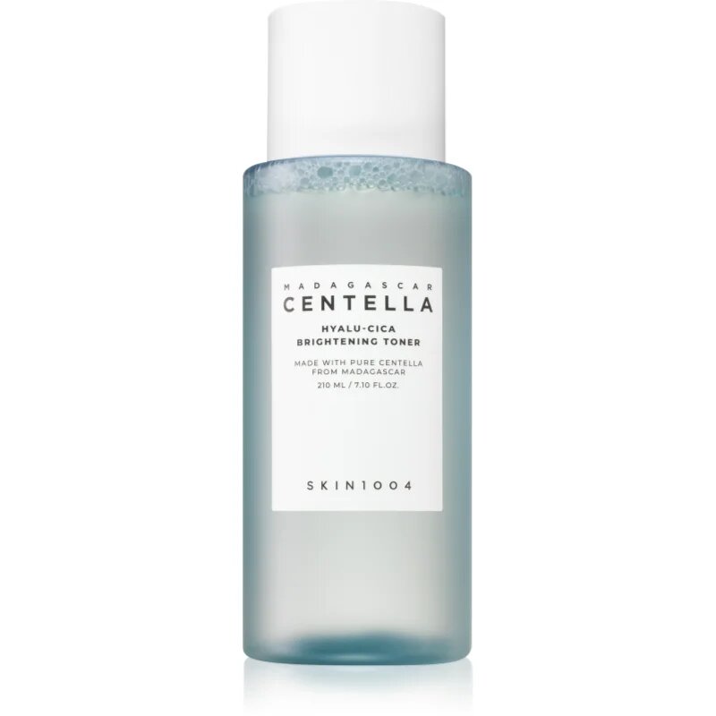 SKIN1004 Madagascar Centella Hyalu-Cica Brightening Toner нежен ексфолиращ тоник за освежаване и хидратация 210 мл.