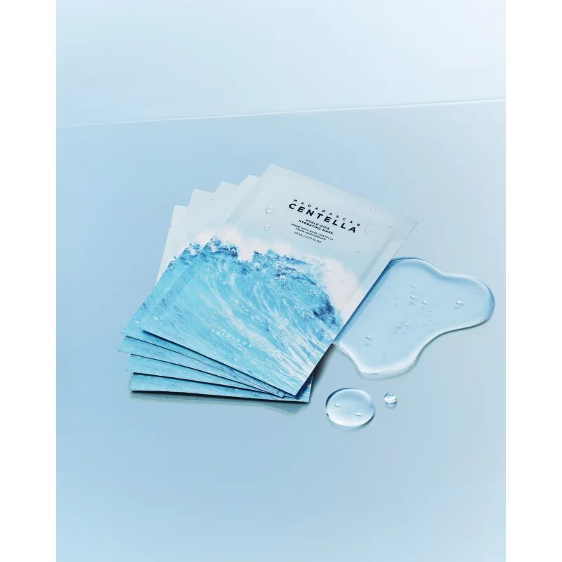 SKIN1004 Madagascar Centella Hyalu-Cica Hydrating Mask платнена маска за лице с хидратиращ и успокояващ ефект 23 мл.