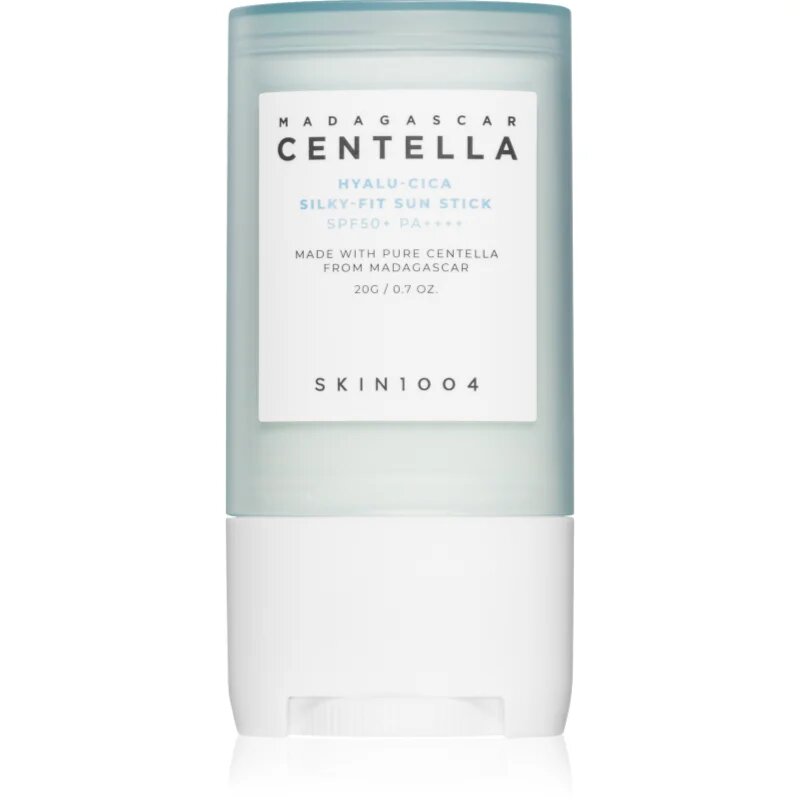 SKIN1004 Madagascar Centella Hyalu-Cica Silky-Fit Sun Stick защитен хидратиращ стик SPF 50+ 20 гр.
