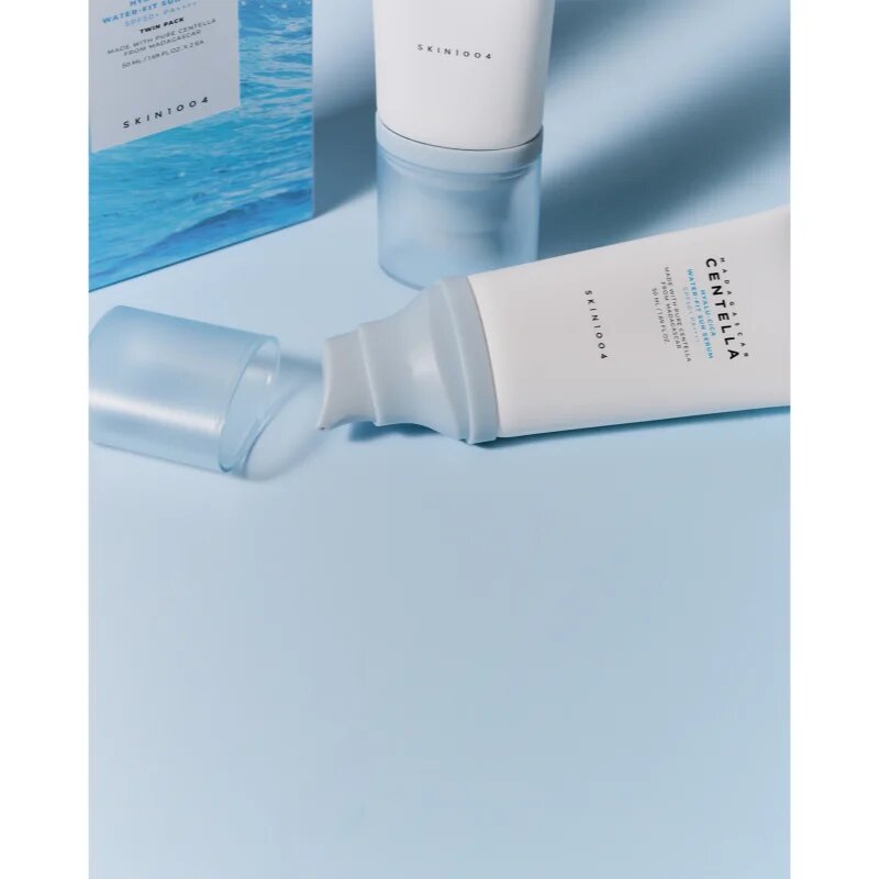 SKIN1004 Madagascar Centella Hyalu-Cica Water-Fit Sun Serum Twin Pack защитен серум с хидратиращ ефект ДУО ОПАКОВКА