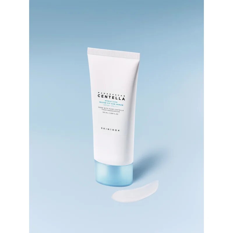 SKIN1004 Madagascar Centella Hyalu-Cica Water-Fit Sun Serum защитен серум с хидратиращ ефект SPF 50+ 100 мл.