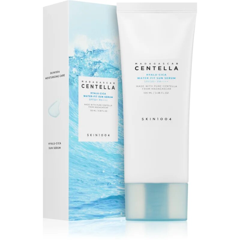 SKIN1004 Madagascar Centella Hyalu-Cica Water-Fit Sun Serum защитен серум с хидратиращ ефект SPF 50+ 100 мл.