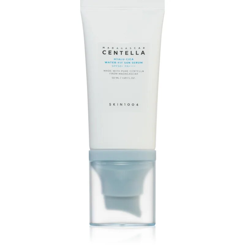 SKIN1004 Madagascar Centella Hyalu-Cica Water-Fit Sun Serum защитен серум с хидратиращ ефект SPF 50+ 50 мл.