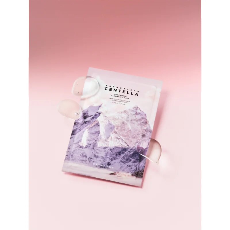 SKIN1004 Madagascar Centella Poremizing Clarifying Mask платнена маска за изглаждане на кожата и минимизиране на порите 23 мл.