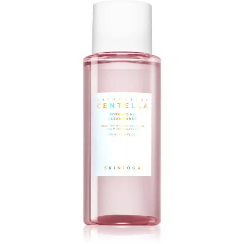 SKIN1004 Madagascar Centella Poremizing Clear Toner нежен ексфолиращ тоник за изглаждане на кожата и минимизиране на порите 210 мл.