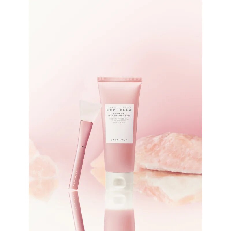 SKIN1004 Madagascar Centella Poremizing Glow Weapping Mask освежаваща маска за изглаждане на кожата и минимизиране на порите 100 мл.