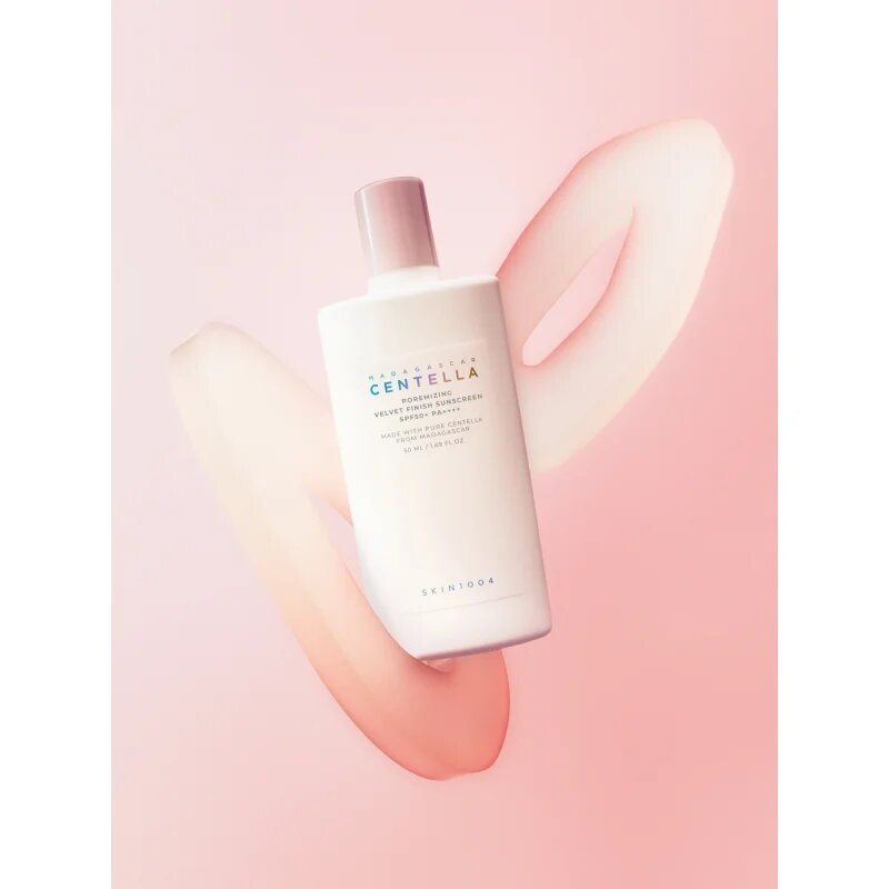 SKIN1004 Madagascar Centella Poremizing Velvet Finish Sunscreen слънцезащитен крем за лице за мазна кожа SPF 50+ 50 мл.