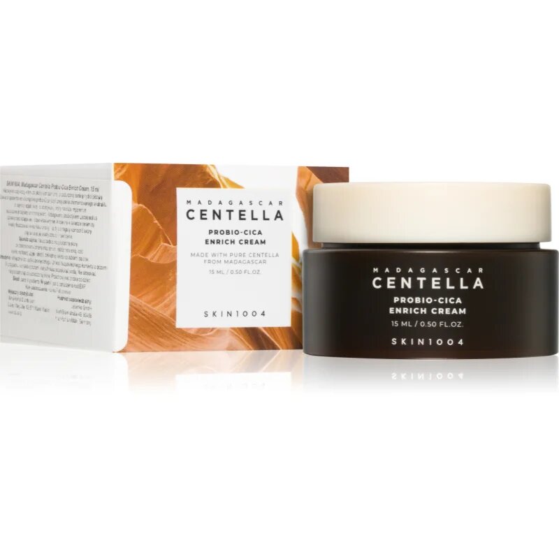 SKIN1004 Madagascar Centella Probio-Cica Enrich Cream интензивен хидратиращ крем за успокояване на кожата 15 мл.