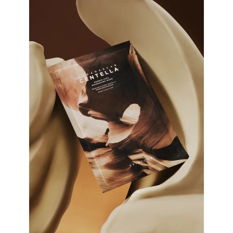 SKIN1004 Madagascar Centella Probio-Cica Nourishing Mask успокояваща платнена маска с подхранващ ефект 23 мл.