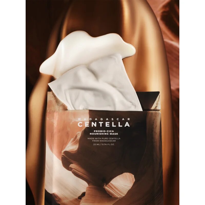 SKIN1004 Madagascar Centella Probio-Cica Nourishing Mask успокояваща платнена маска с подхранващ ефект 23 мл.