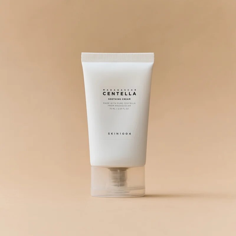 SKIN1004 Madagascar Centella Soothing Cream богат подхранващ и успокояващ крем за регенерация и възстановяване на кожата 75 мл.