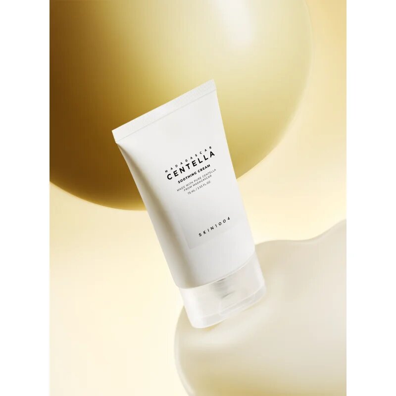 SKIN1004 Madagascar Centella Soothing Cream богат подхранващ и успокояващ крем за регенерация и възстановяване на кожата 75 мл.