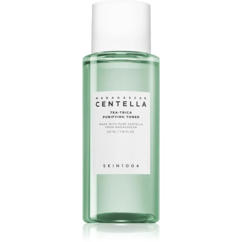 SKIN1004 Madagascar Centella Tea-Trica Purifying Toner дълбоко почистващ тоник за изглаждане на кожата и минимизиране на порите 210 мл.