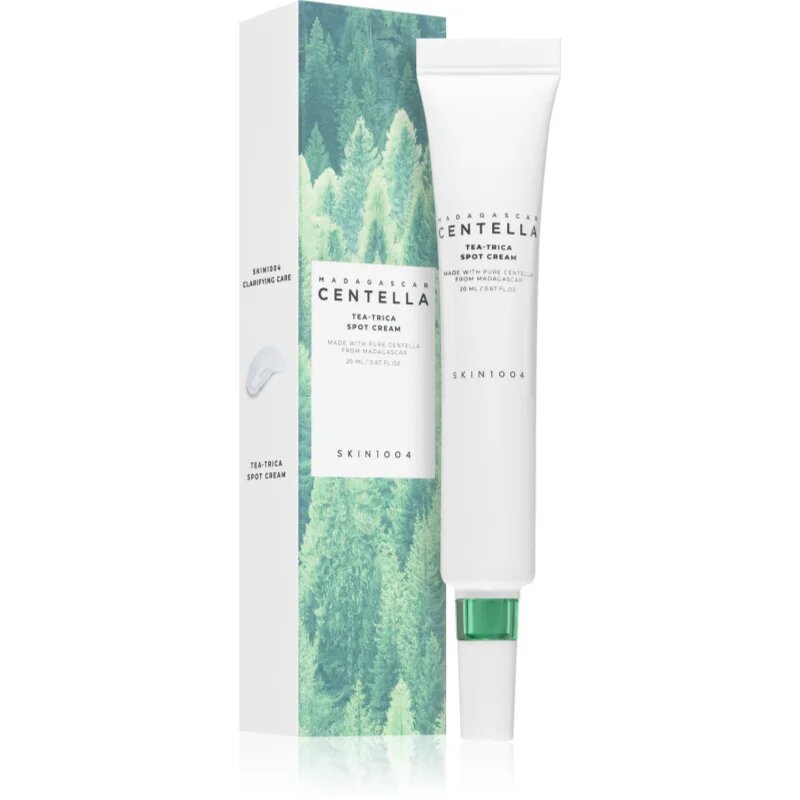 SKIN1004 Madagascar Centella Tea-Trica Spot Cream локална грижа против акне с успокояващ ефект 20 мл.