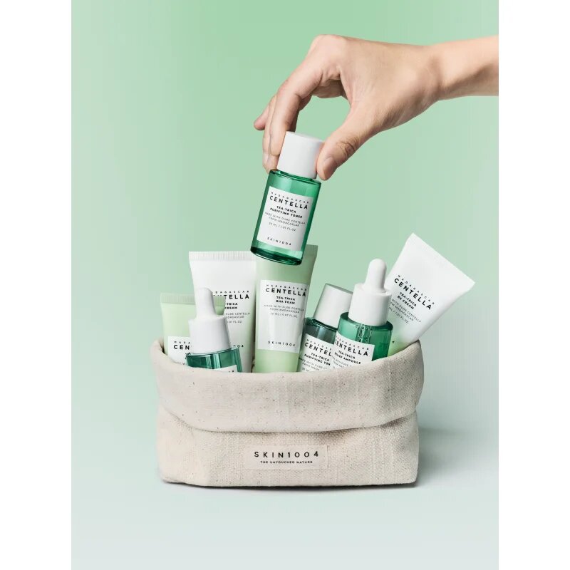 SKIN1004 Madagascar Centella Tea-Trica Travel Kit комплект за пътуване за проблемна кожа