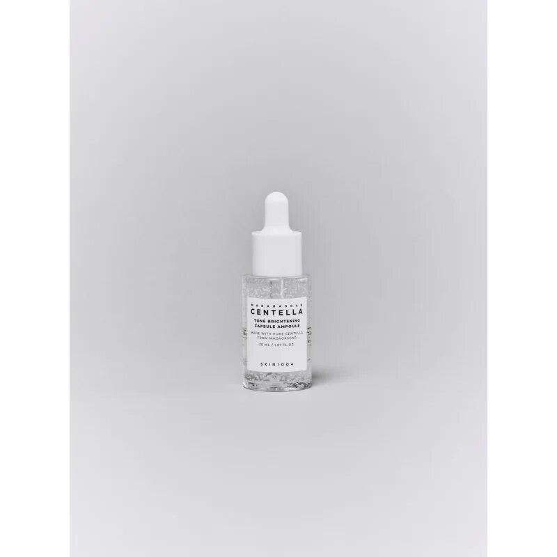 SKIN1004 Madagascar Centella Tone Brightening Capsule Ampoule хидратиращ серум за освежаване и изглаждане на кожата 30 мл.